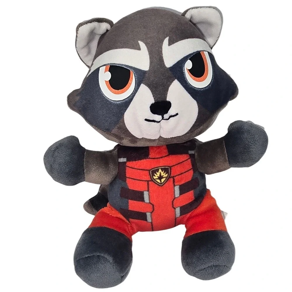 Ty Marvel Beanie Babies Rocket Raccoon Guardians of the‎ Galaxy Plush Toy